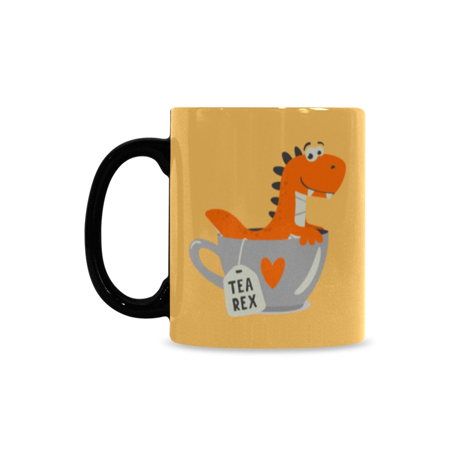 Tea Rex Morphing Custom Mug