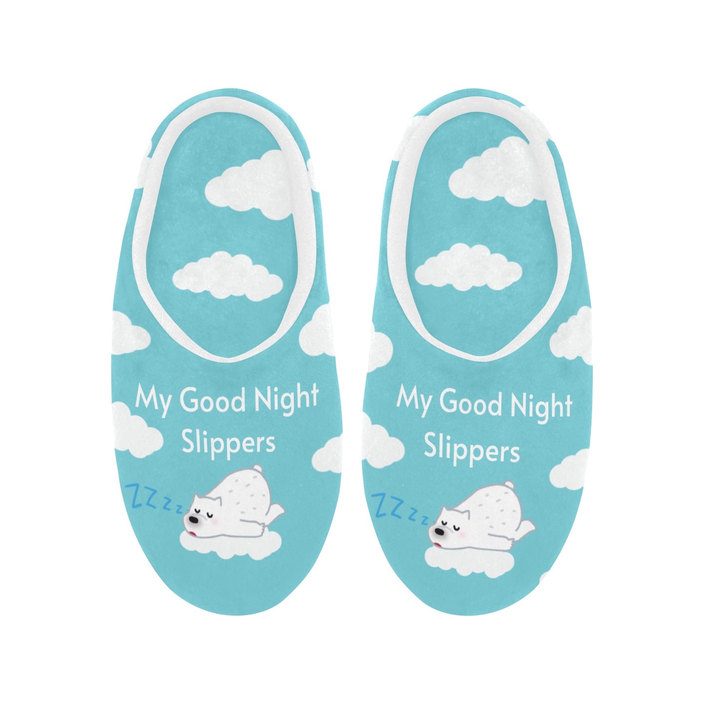 My Goodnight Slippers| Women's Non-Slip Cotton Slippers