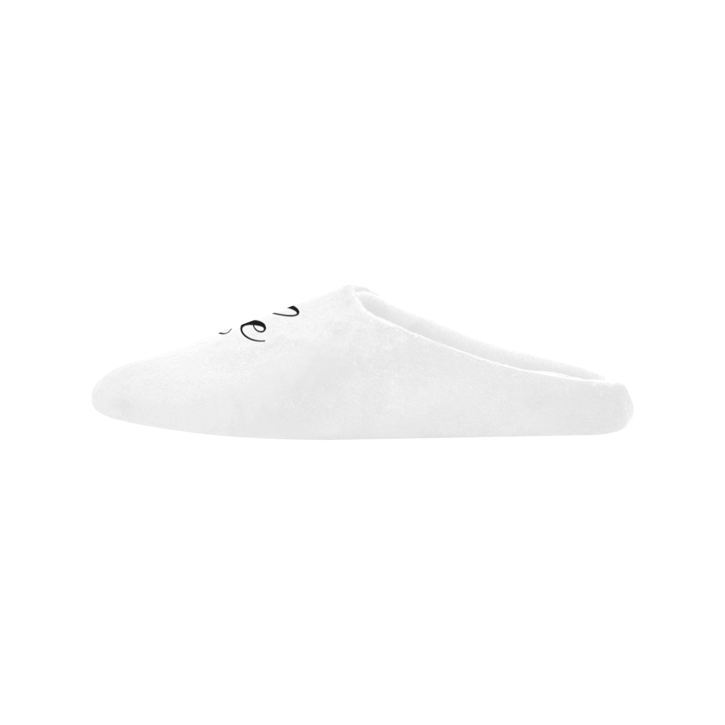 Bride White Women's Non-Slip Cotton Slippers