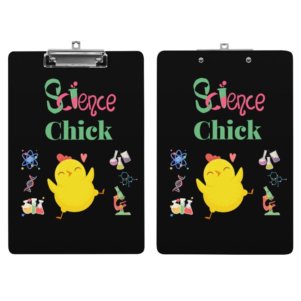 Science Chick Acrylic Clipboard