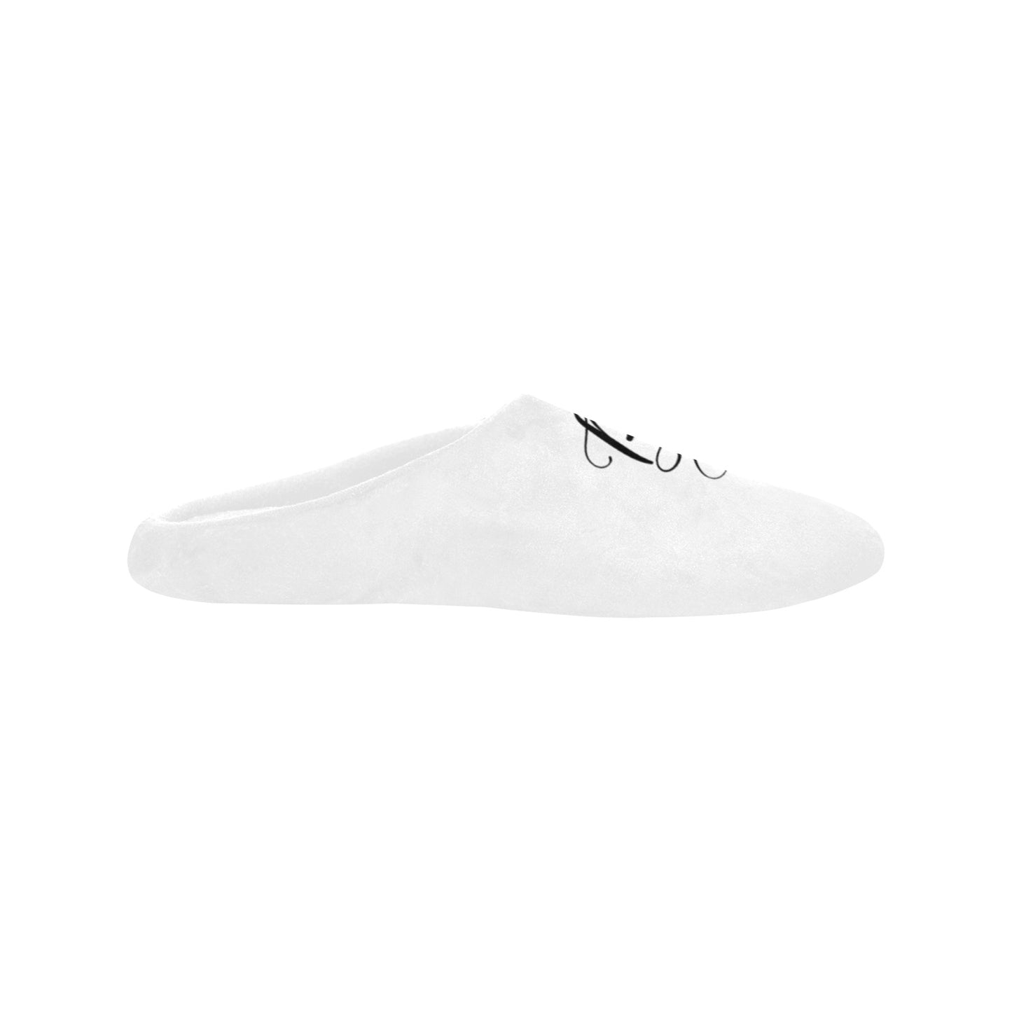 Bride White Women's Non-Slip Cotton Slippers