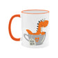 Tea Rex Ceramic Custom Mug