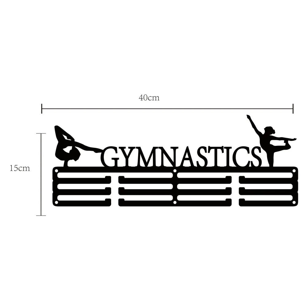 Decorative Gymnastics Medal Display Hanger and Organizer