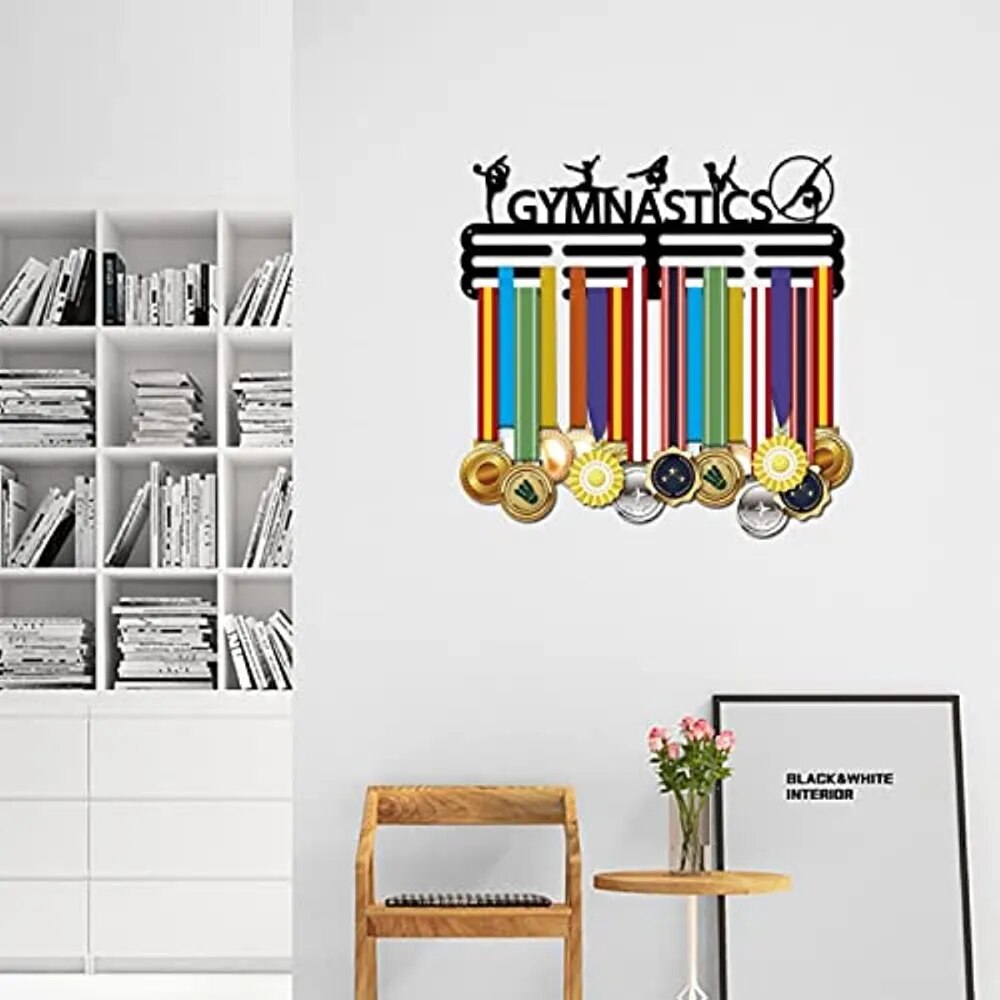 Decorative Gymnastics Medal Display Hanger and Organizer