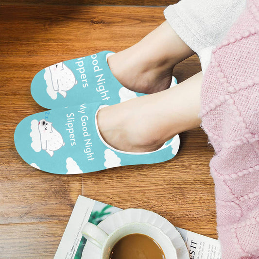 My Goodnight Slippers| Women's Non-Slip Cotton Slippers