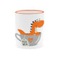 Tea Rex Ceramic Custom Mug