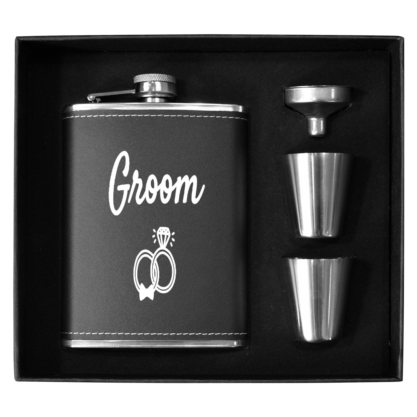 Wedding Flask (Square)