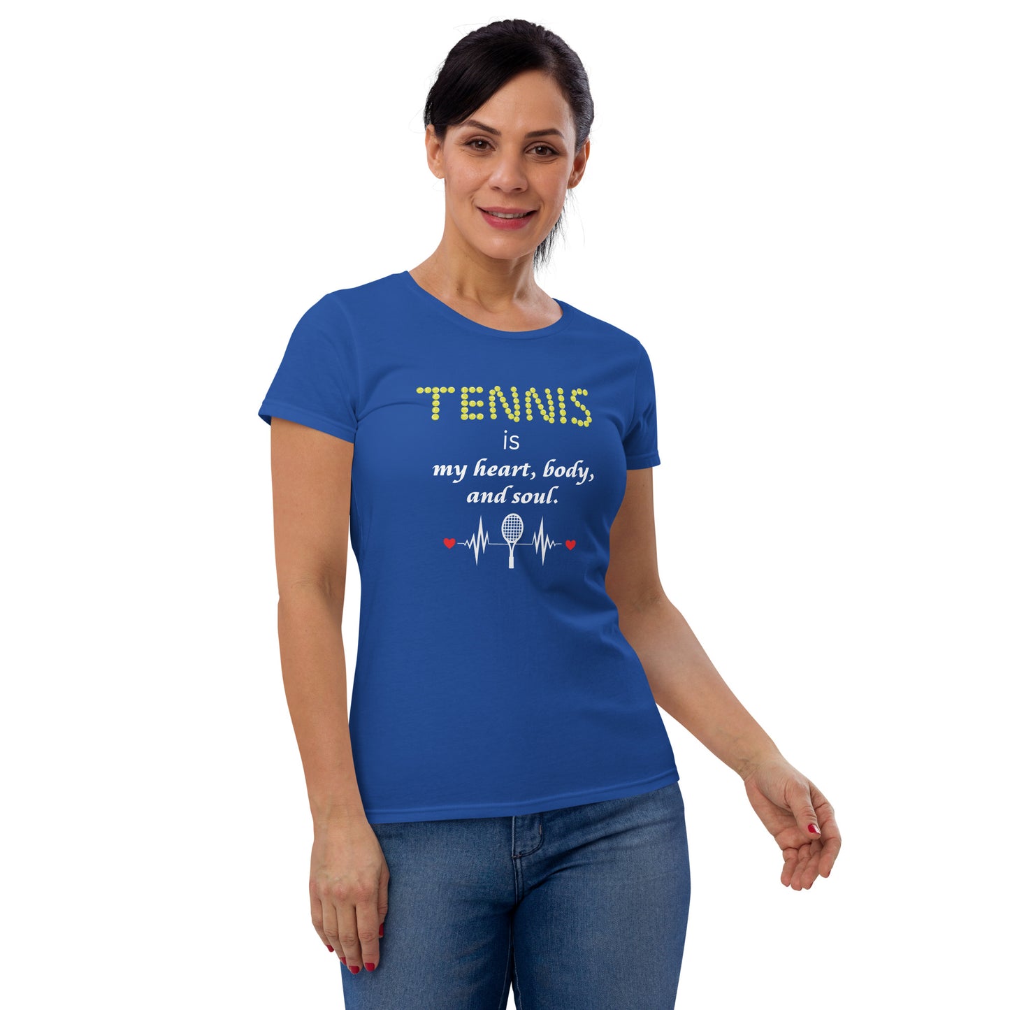 Tennis is My Heart Women's T-shirt