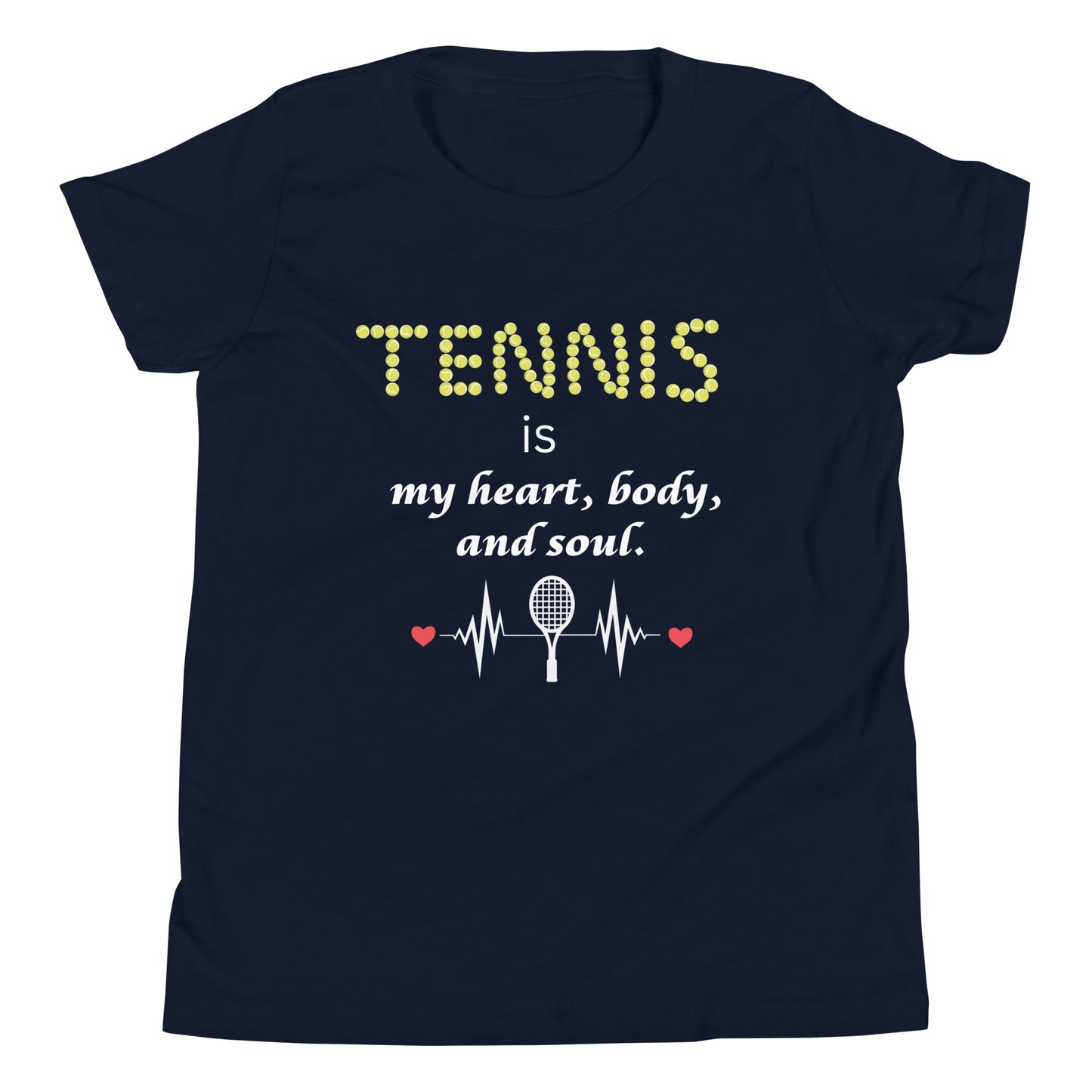 Tennis is My Heart Youth Tee